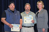 Photo of Adak Airport Crew receiving Honorable Mention