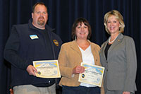Photo of employees of the Nome Winter Fuel Delivery Team receiving their Honorable Mention