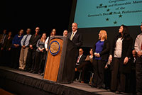 Phot of Commissioner Dan Sullivan at ceremony