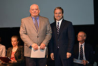 Photo of Thomas E. Jones receiving Honorable Mention